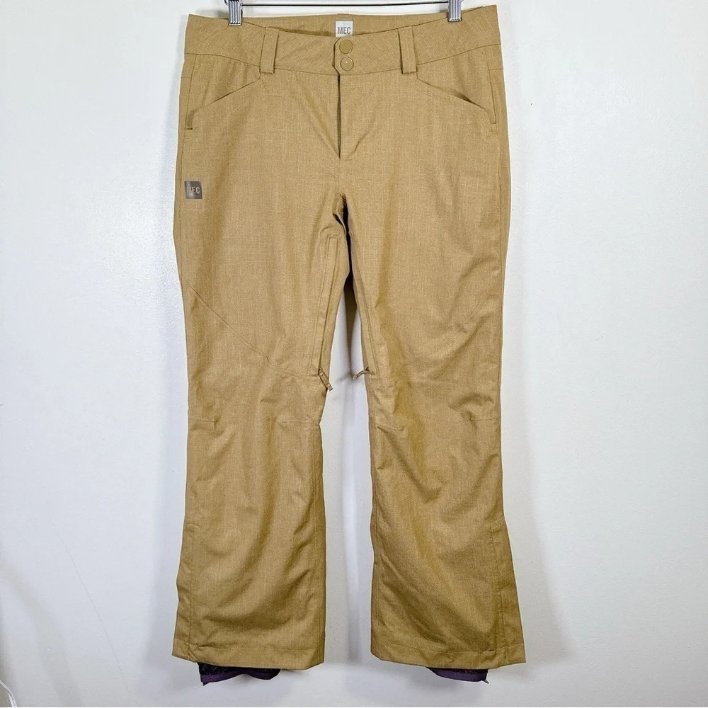 MEC Fine Line Tan Color Ski Snowboarding Pant